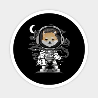 Astronaut Dogelon Mars Coin To The Moon Crypto Token Cryptocurrency Wallet Birthday Gift For Men Women Kids Magnet